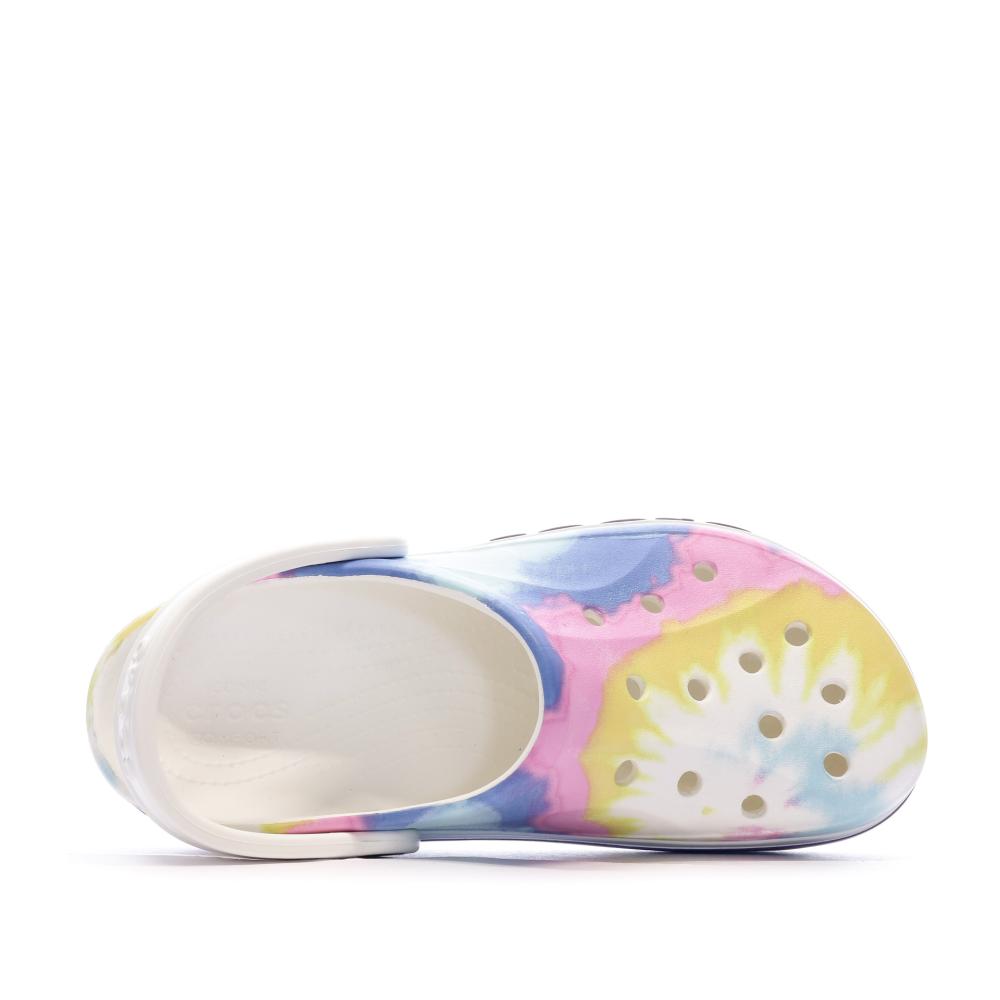 Crocs Sandales Crocs Multicolores Homme Bayaband Tie Dye