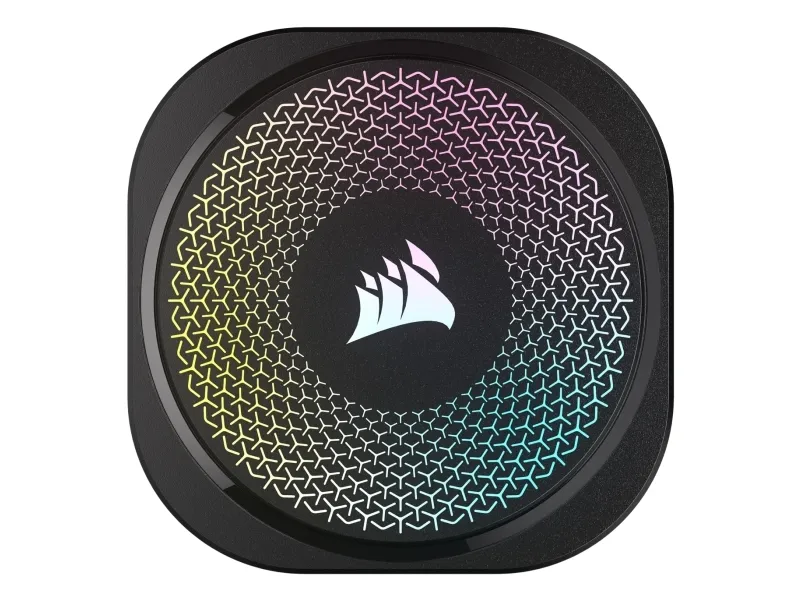 CORSAIR Nautilus 360 RS ARGB - Processors flydende kølesystem - Radiatorstørrelse: 360 mm - (for: LGA1851, LGA1700, AM5, AM4) - kobber - 120 mm