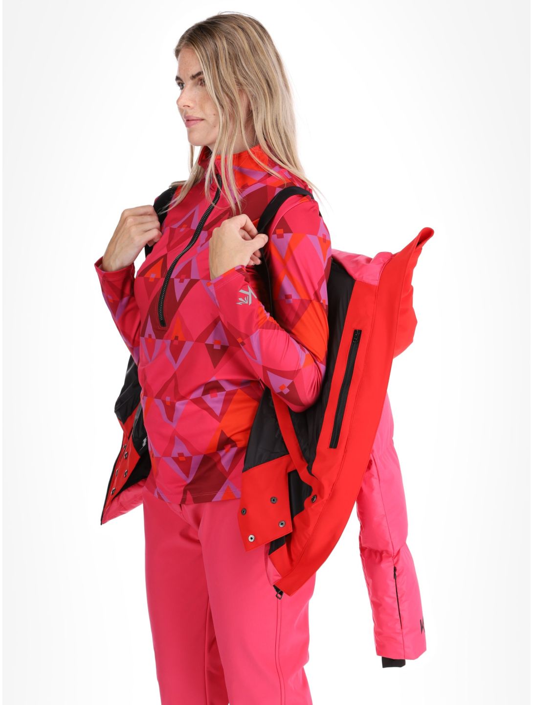 Alpine elegance ski-jas dames