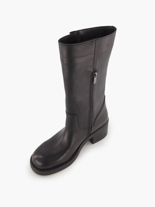 5th Avenue Cowboy- & Bikerboot Schwarz