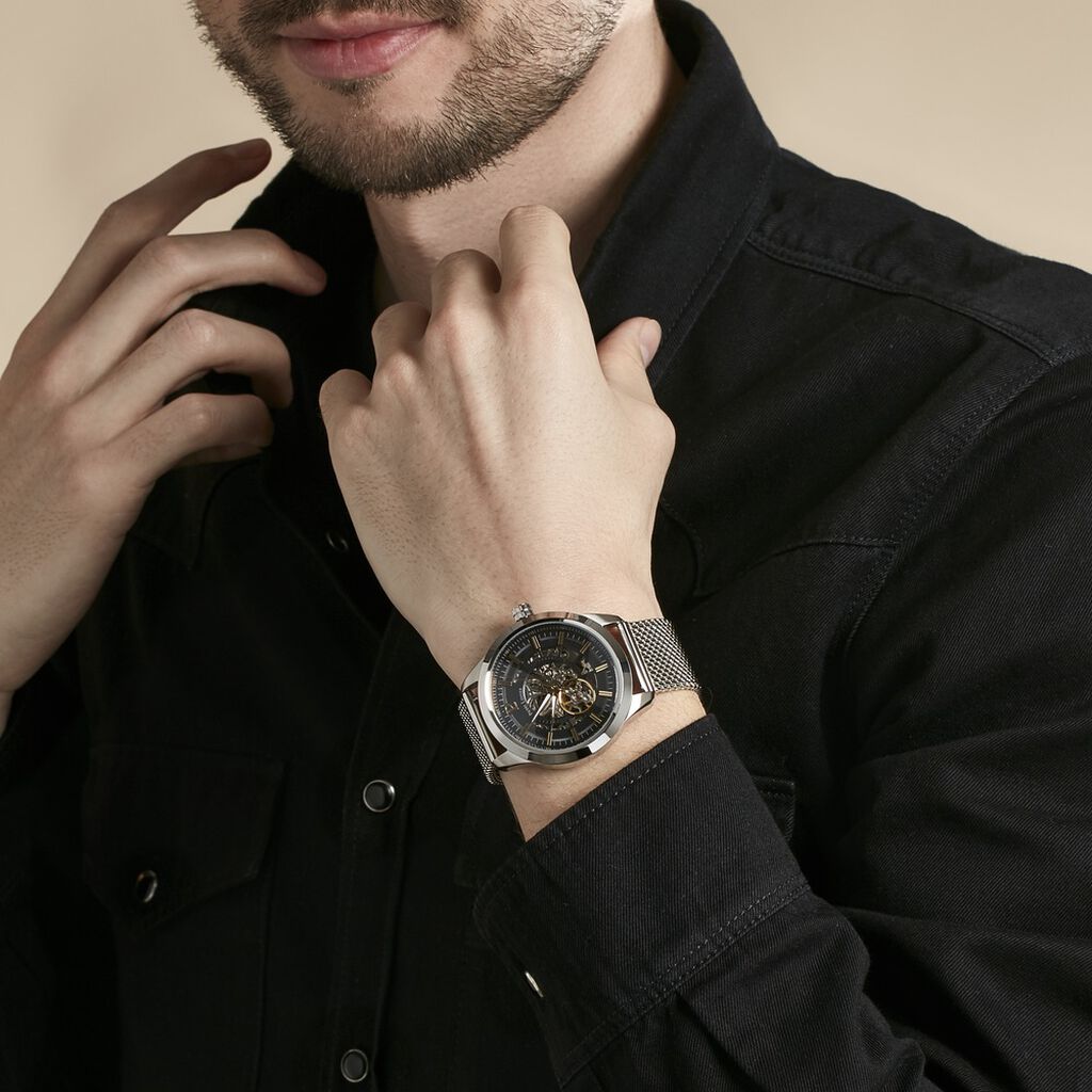 Montre Pierre Lannier Automatic Noir