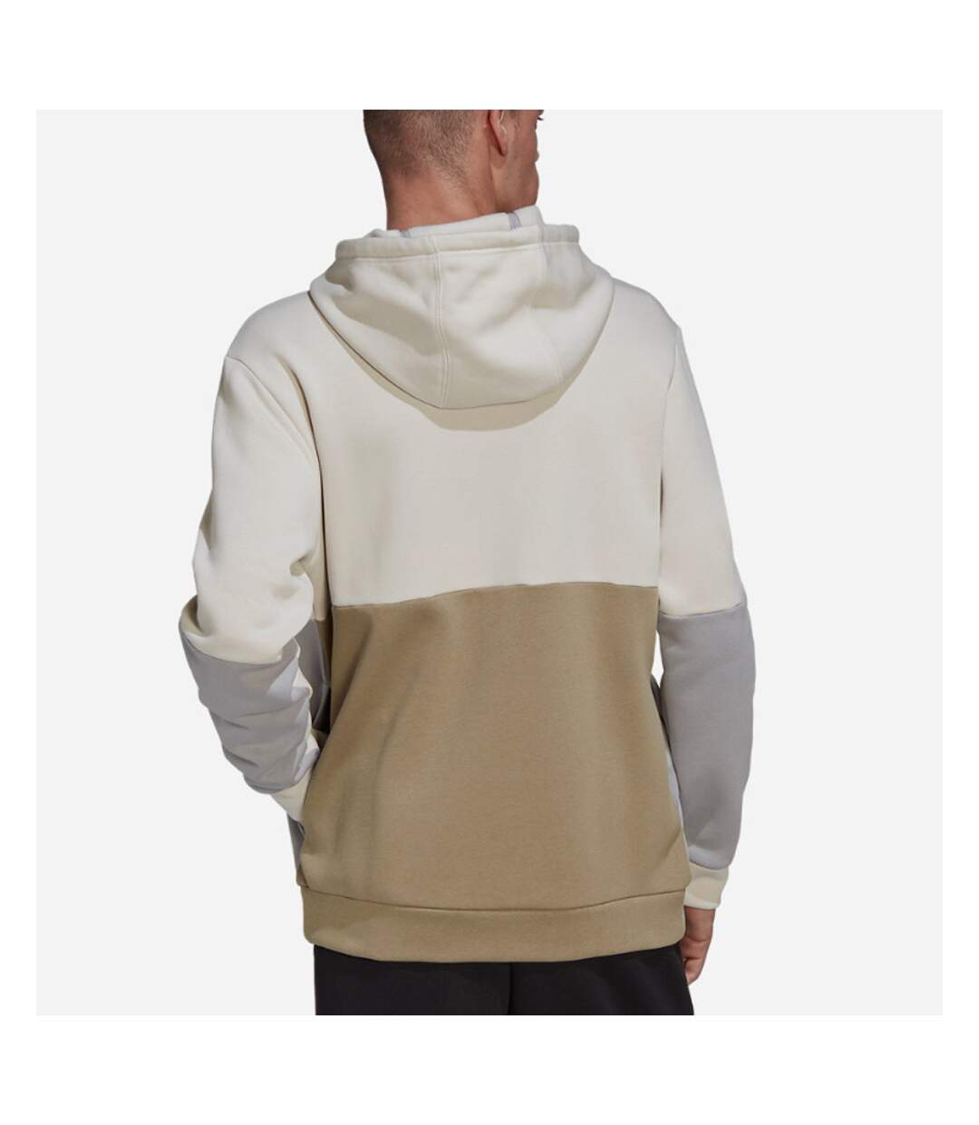 Sweat Beige Homme Adidas M Cb Fz Hd