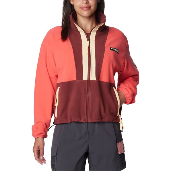 Veste polaire COLUMBIA W BACK BOWL FLEECE JUICY/SPICE/SUNKISSED