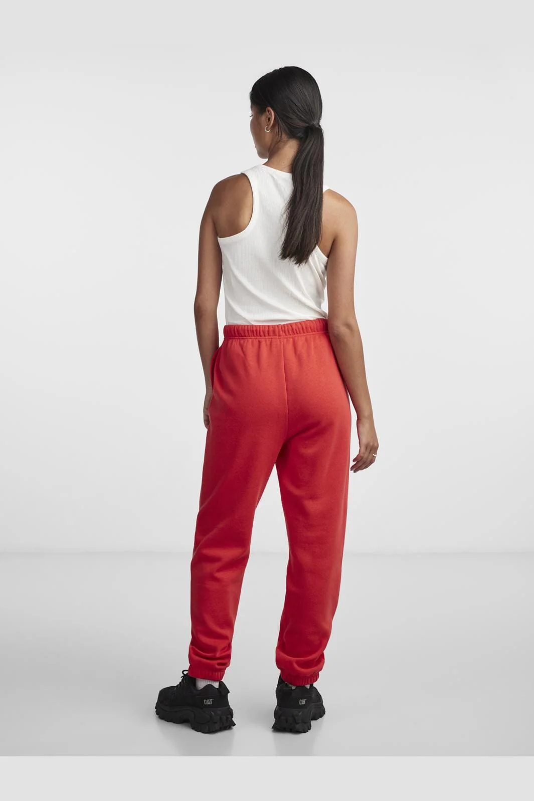 Pieces Pcchilli Sweat Pants 4252589 poppy red
