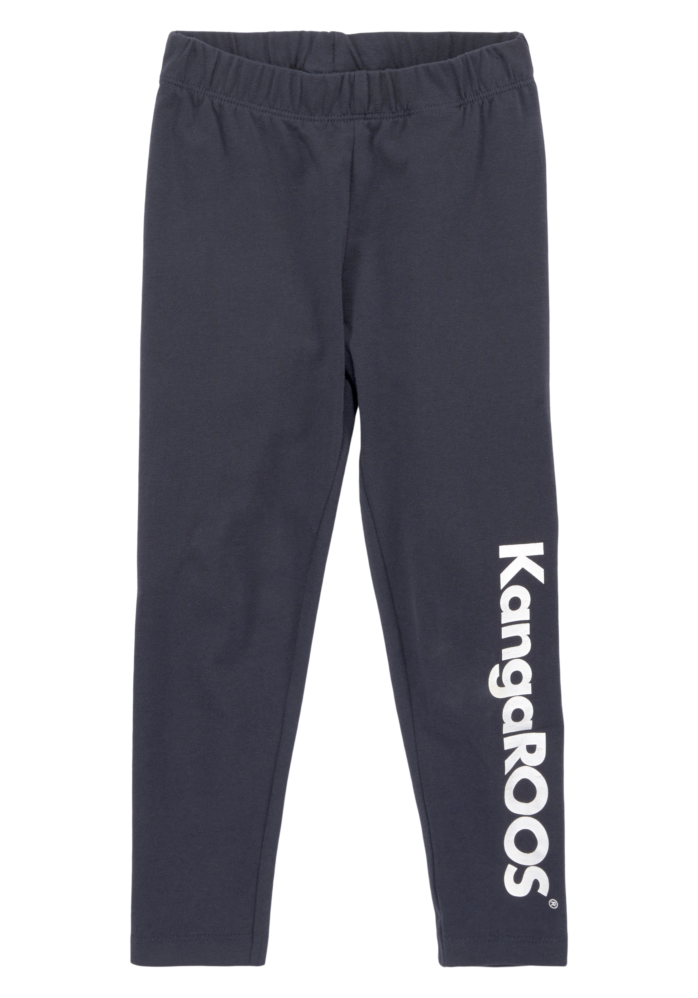 KangaROOS Leggings », Basic Leggings für grosse und kleine Mädchen«  mit Logodruck