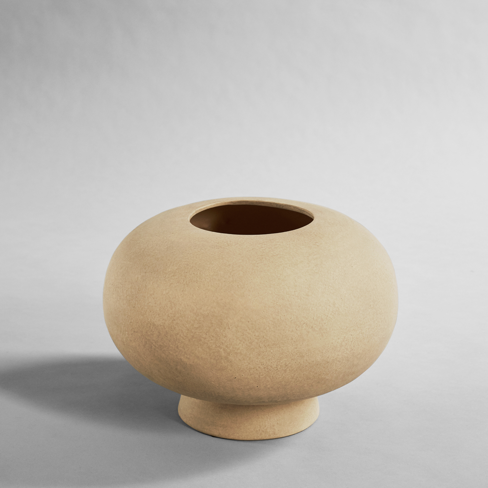 Kabin Vase Fat Black