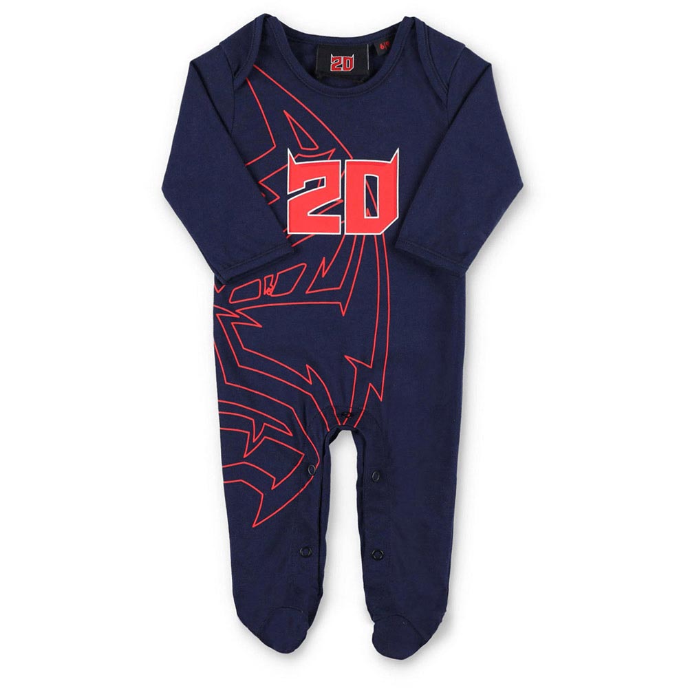 Fabio Quartararo - Pyjama bébé FQ20 Bleu / Rouge