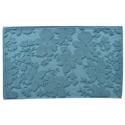 Tapis de bain motif végétal en relief - 1000 g/m² - BECQUET CRÉATION