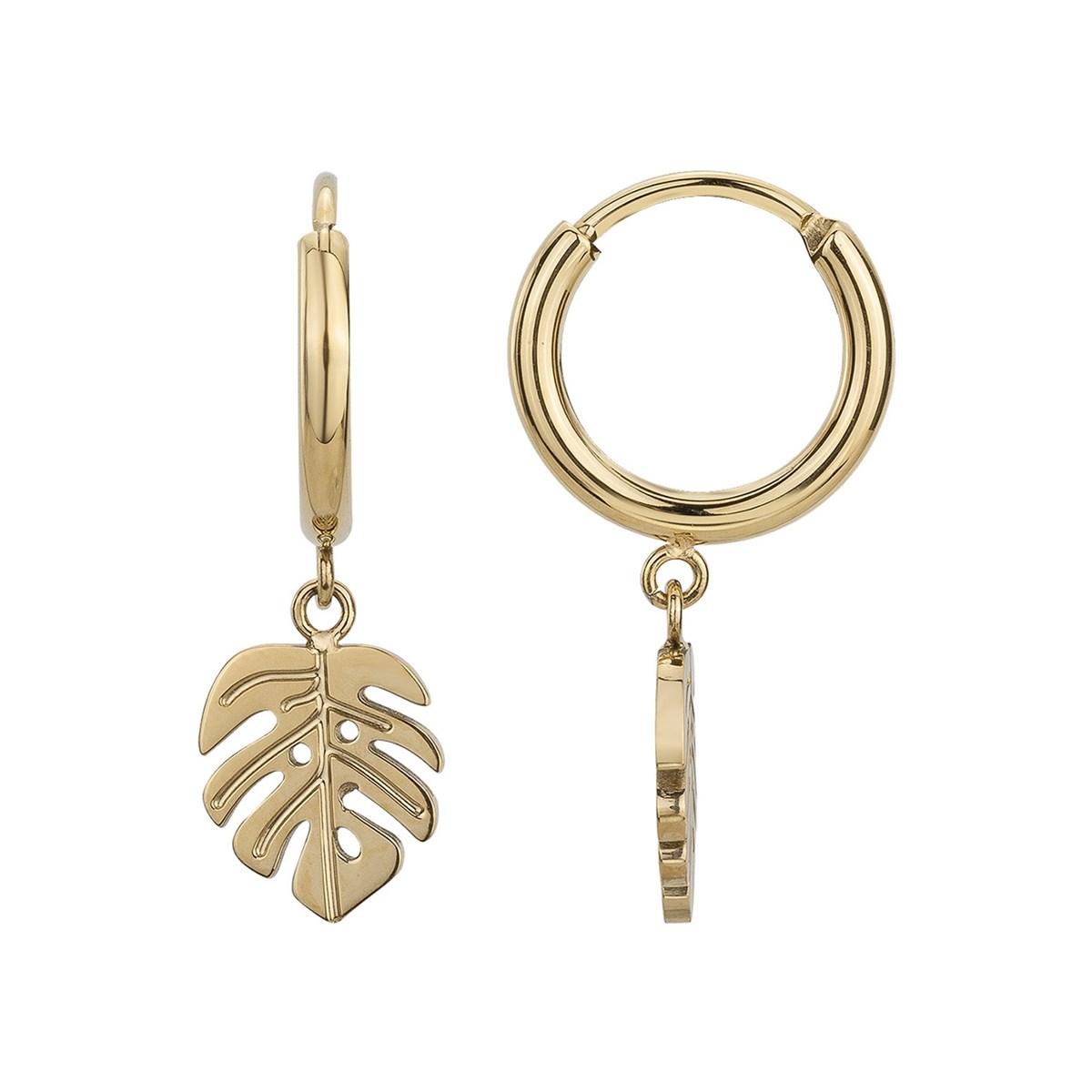 Boucles d'oreilles en Acier