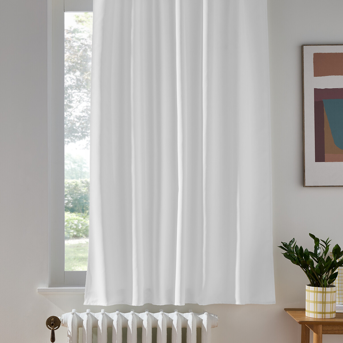 LA REDOUTE INTERIEURS<br>Cortina blackout com ilhós, radiador, Voda