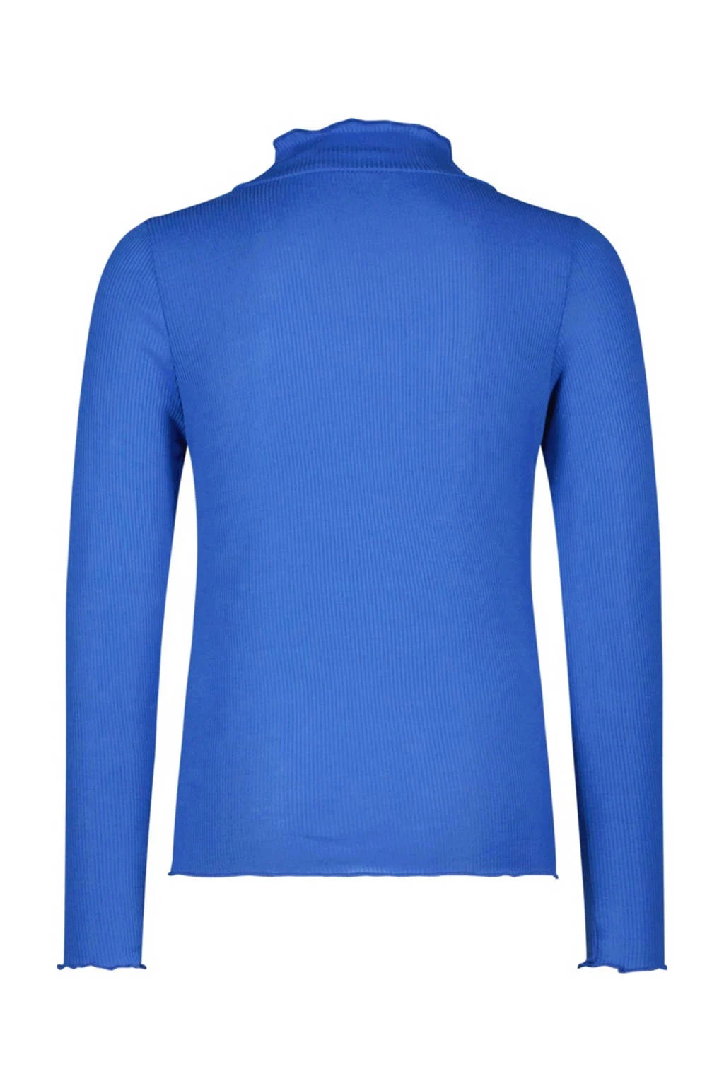 Like Flo longsleeve blauw rib gebreid