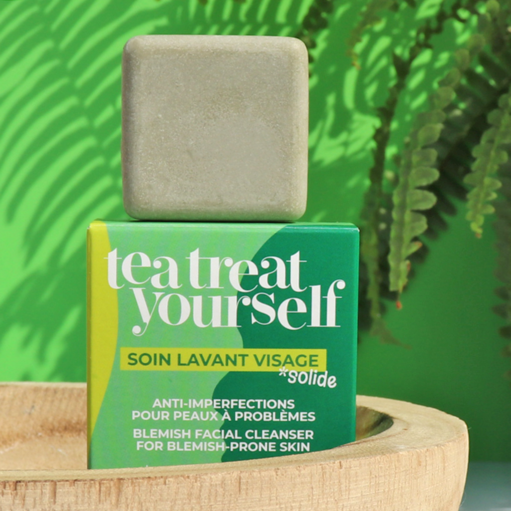 Lamazuna  tea treat yourself Fester Gesichtsreiniger, 28 ml