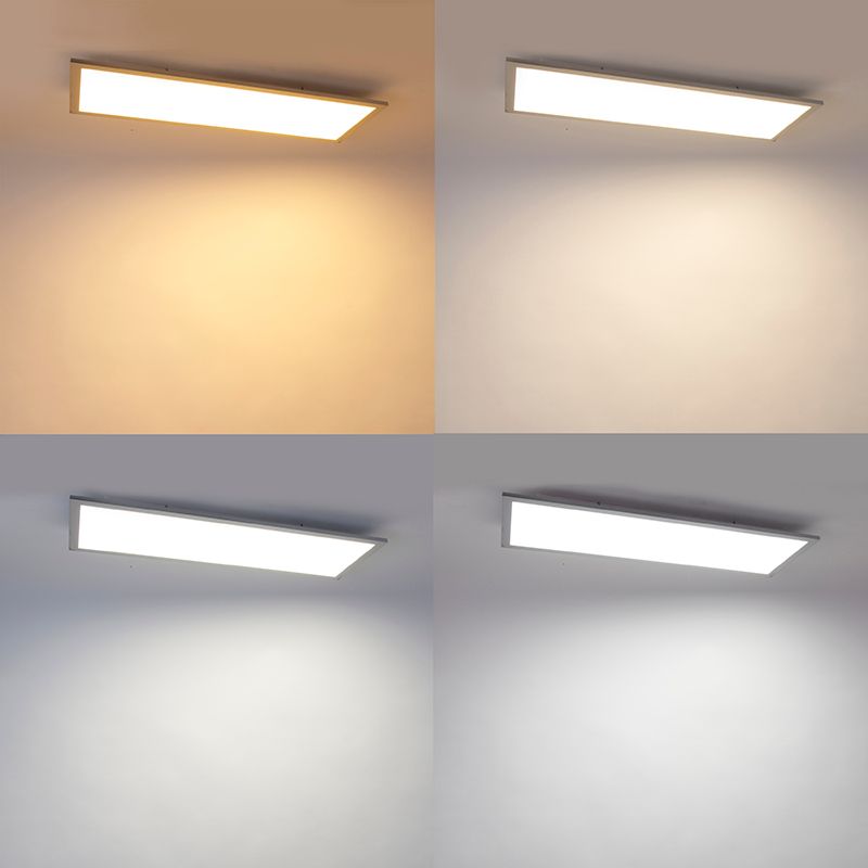 LED paneel staal 80 cm incl. LED met afstandsbediening - Live