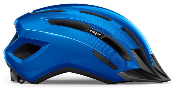 Casque Met Downtown Bleu Brillant