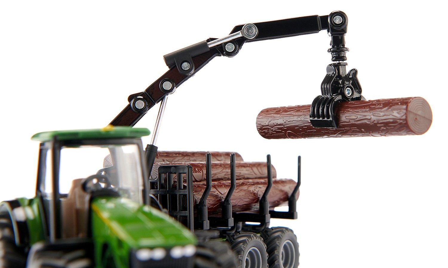 Siku - 1:50 Traktor med Skovvogn