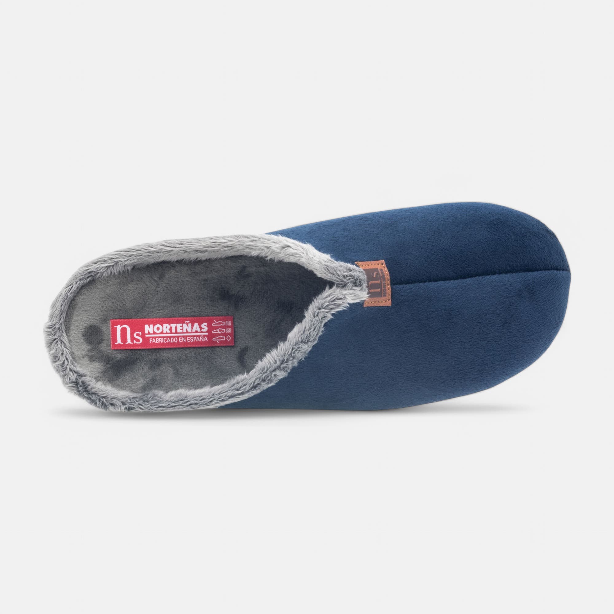 Pantoufles mules Homme bleu marine