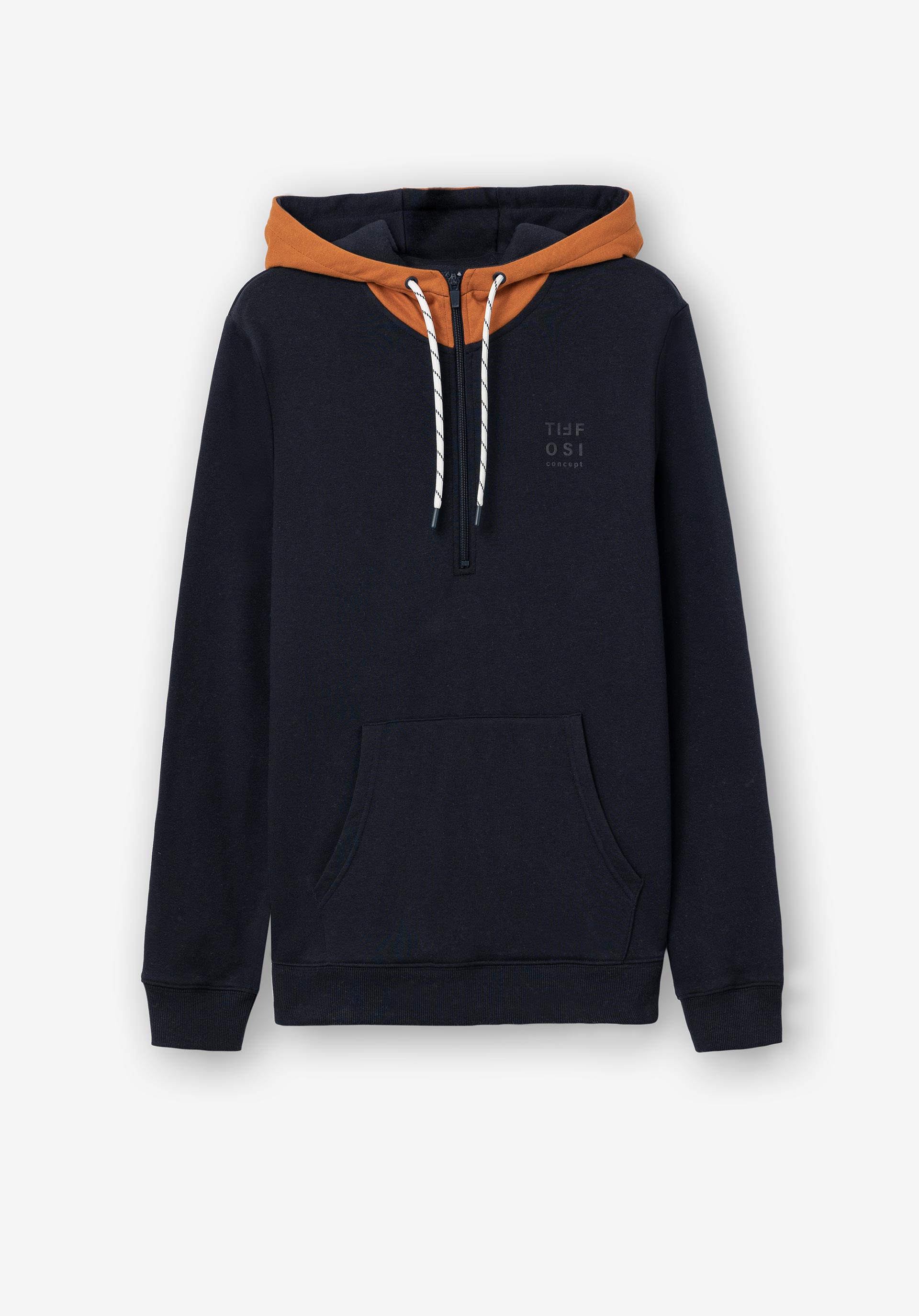 Hoodie com Fecho Frontal