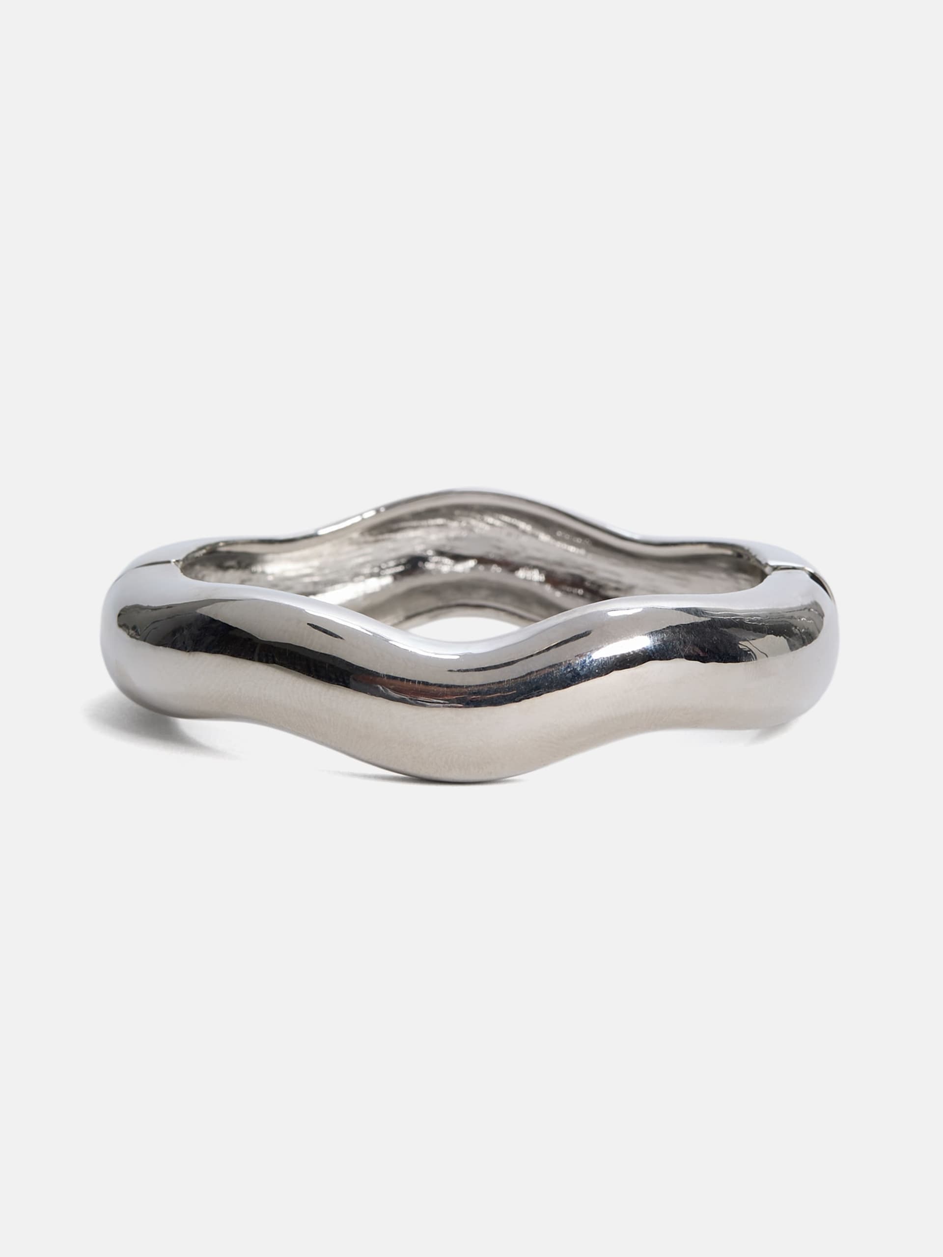 Pulseira articulada prateada