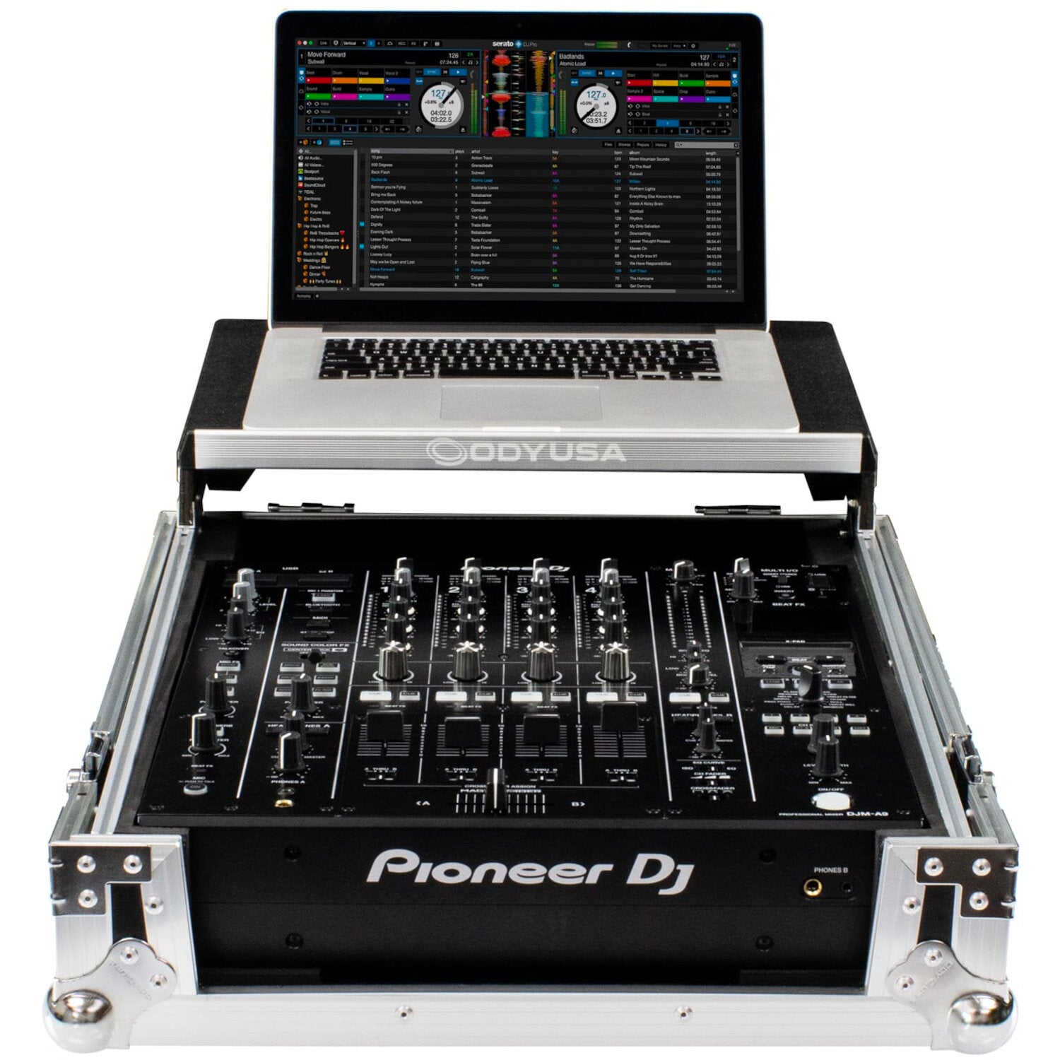 Odyssey FZGSDJMA9 Glide Style flightcase voor Pioneer DJ DJM-A9