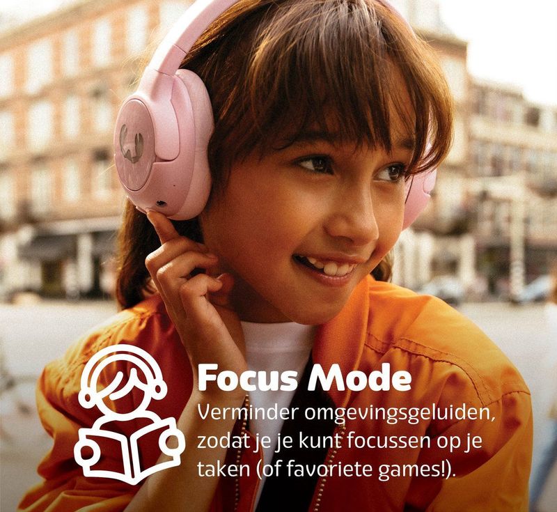 Fresh 'n Rebel - Clam Junior - Koptelefoon - Blauw - Bluetooth - Actieve Noise Cancelling