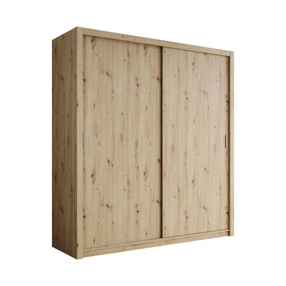 Meubella - Kledingkast Blake - Eiken - 200 cm