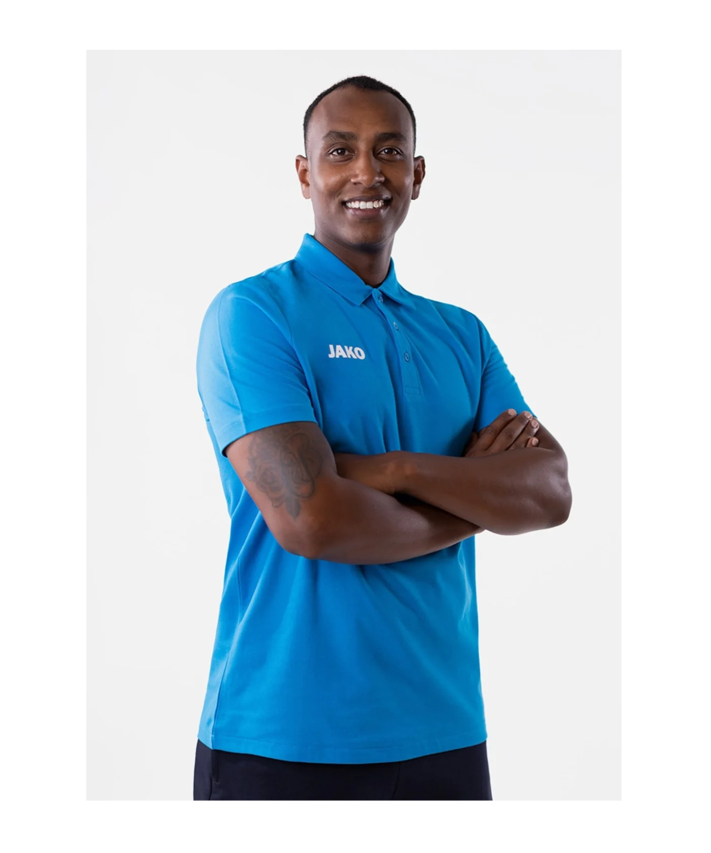 JAKO Base Poloshirt Blau F89