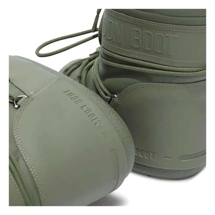 Moon Boot Moon Boot Icon Low Rubber | Vert kaki
