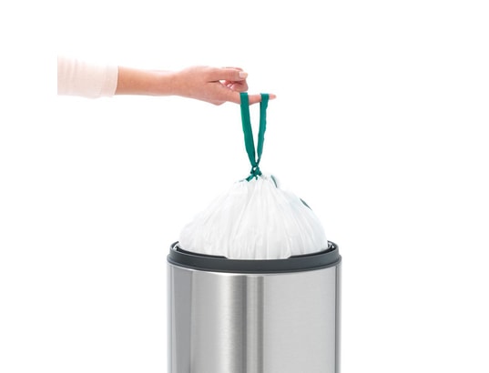 BRABANTIA - Poubelle Touch Touch bin new 30 L - matt steel