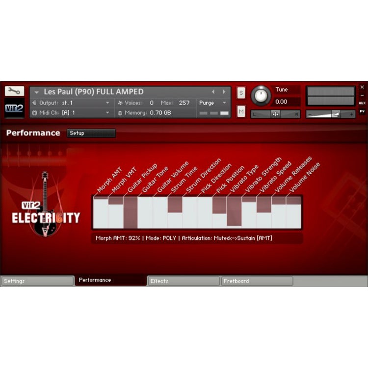 VIR2 Electri6ity virtuele elektrische gitaar software
