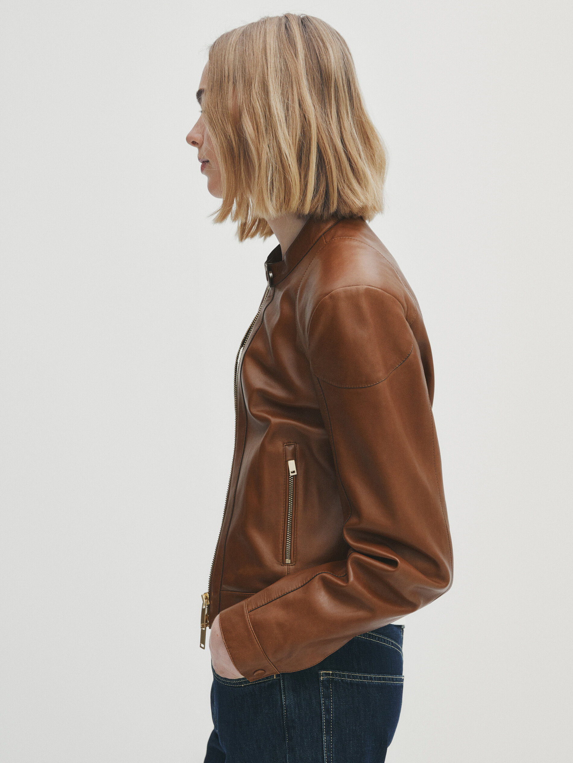 Hunter napa hombreras de couro - LEATHER