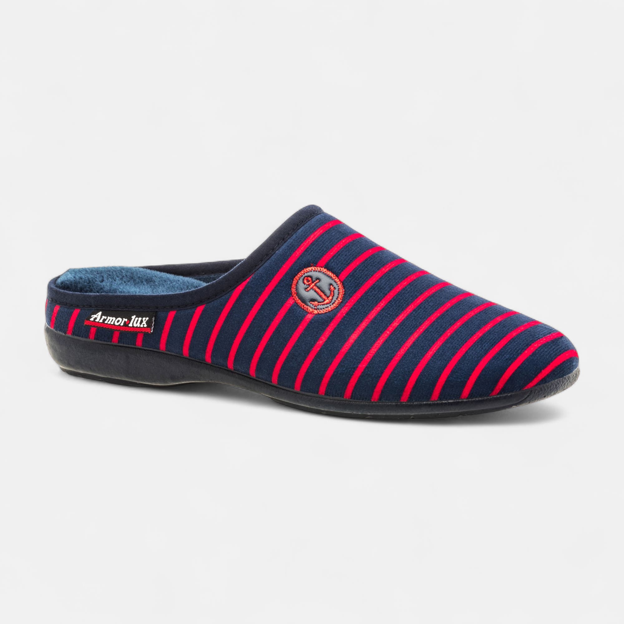 Pantoufles mules Femme bleu marine
