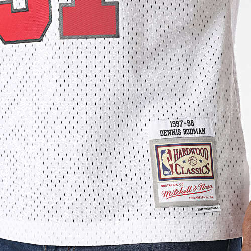 Maillot De Baseball Chicago Bulls Blanc Rouge