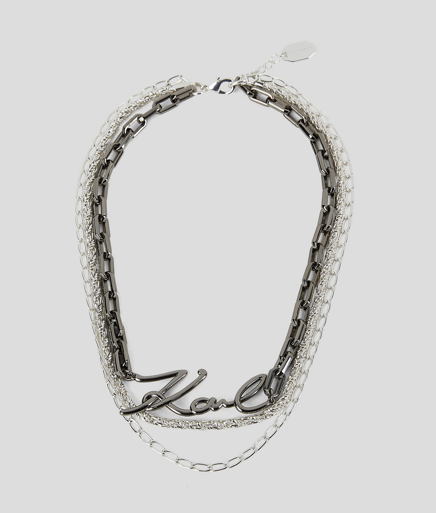 COLLIER CHAÎNE À PLUSIEURS RANGS K/SIGNATURE