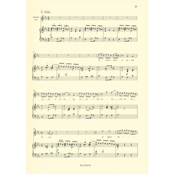 Bärenreiter Händel Dixit Dominus