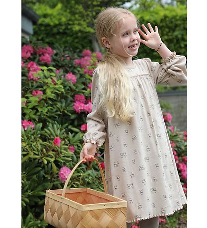 Joha Kleid - Beige m. Panda