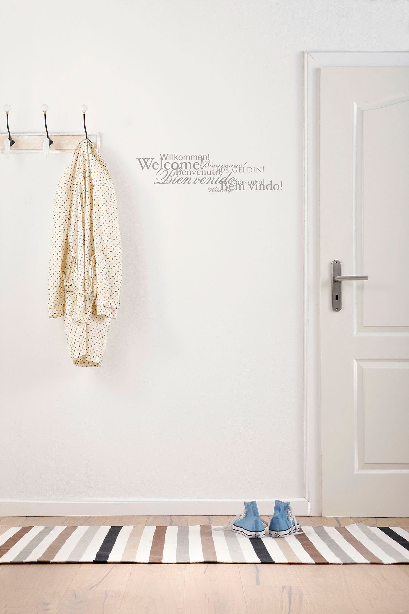 Komar Wandtattoo »Welcome - Grösse 50 x 70 cm« selbstklebend, Wandsticker