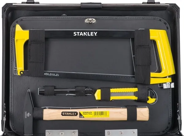 Stanley STMT98109-1, Sort, Gul, 142 værktøjer