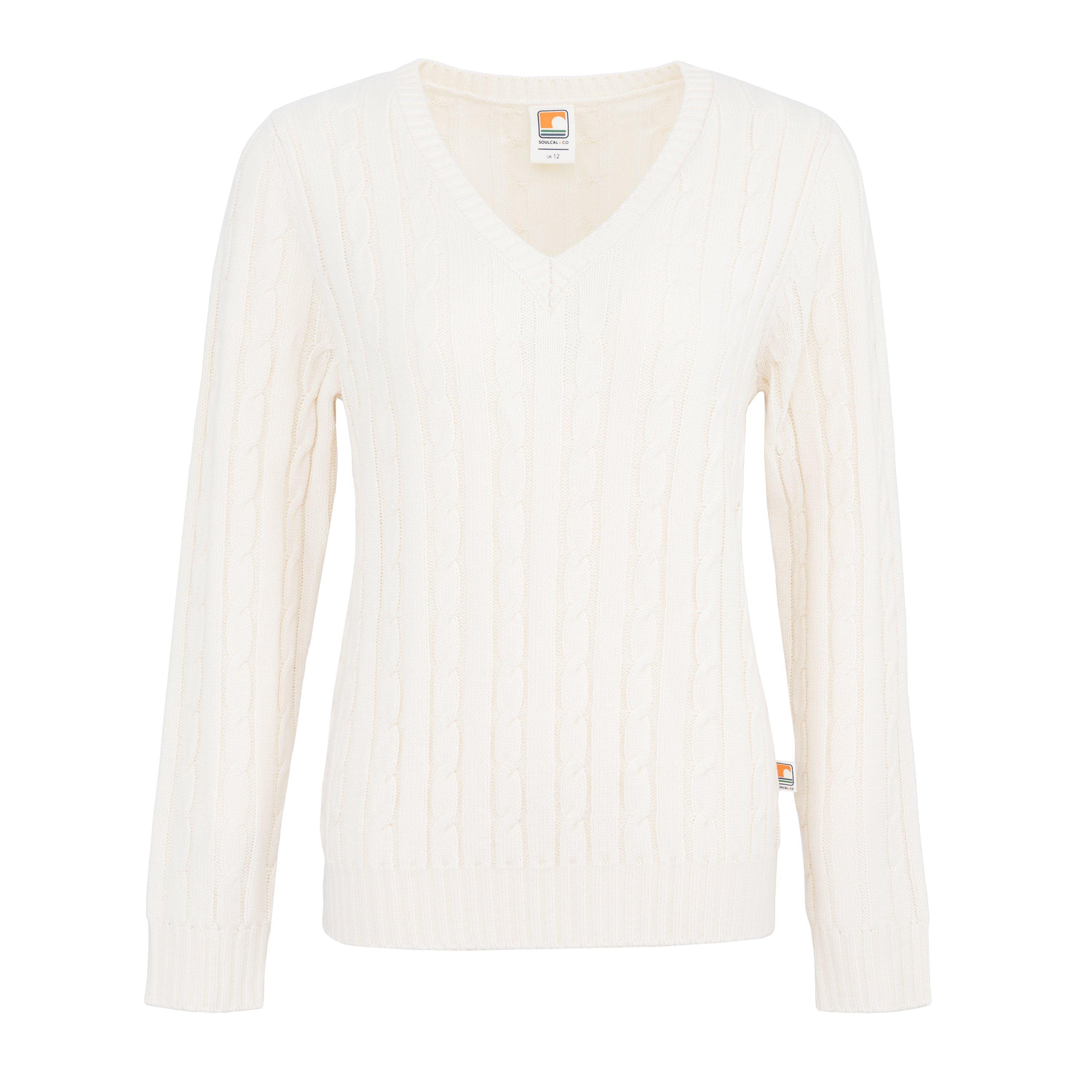 SoulCal Soul V Neck Knit Jumper Womens
