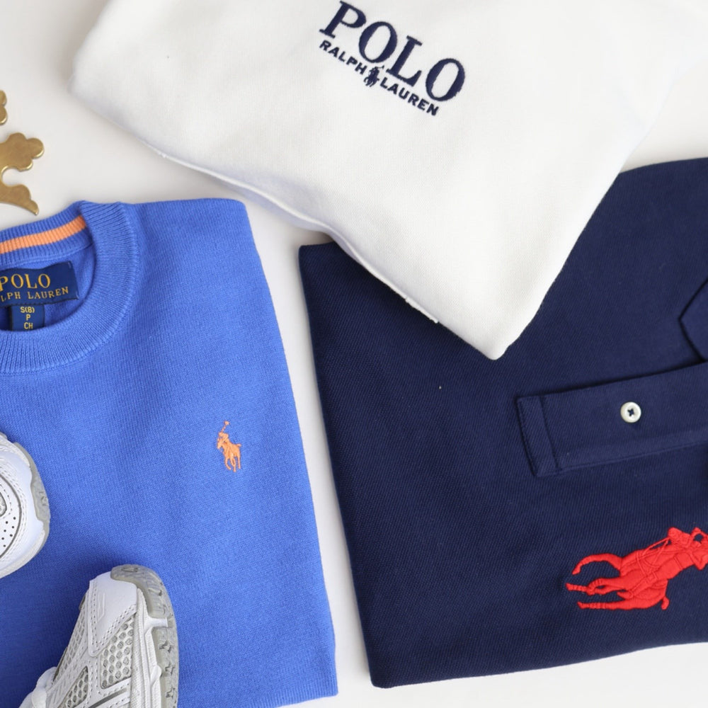 Køb Polo Ralph Lauren Scottsdale Blue/C2451 Boy Pullover
