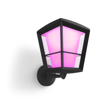 Philips Hue outdoor buitenlamp Econic zwart up