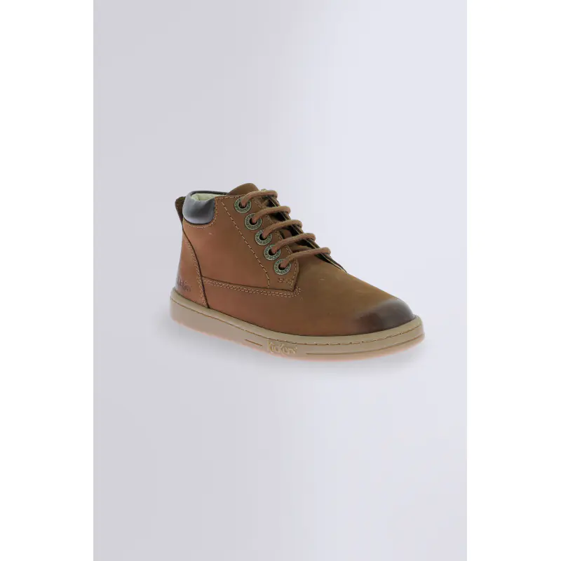TACKLAND MARRON CLAIR BOTTINES Cuir Mixte