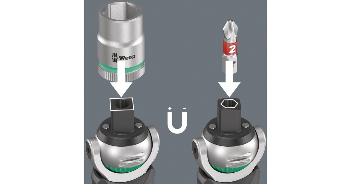 Wera8009 Zyklop Pocket Set 3 bitset  (Zwart/groen, 27‑delig)
