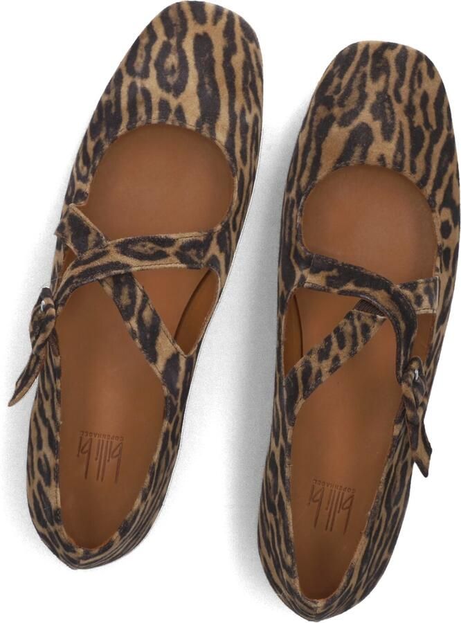 BILLI BI Ballerina Dames A8314 Maat: 39 Kleur: Bruin