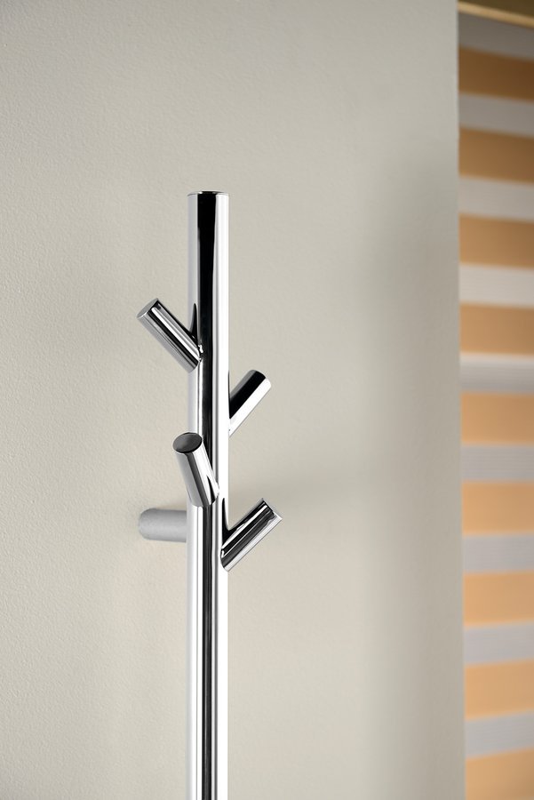 Sapho Pasador elektrische verticale radiator chroom 150cm 30Watt