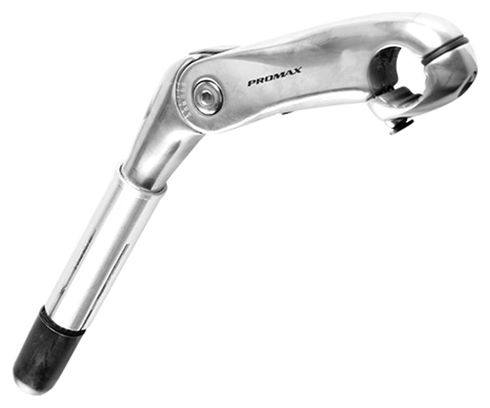 POTENCE REGLABLE PLONGEUR D22.2/25.4 L110 KALLOY ALU ARGENT OUVRABLE 0 A 50° (CINTRE 25.4)