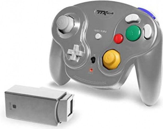 Wavedash - Wireless Gamecube Controller - Zilver - Draadloos
