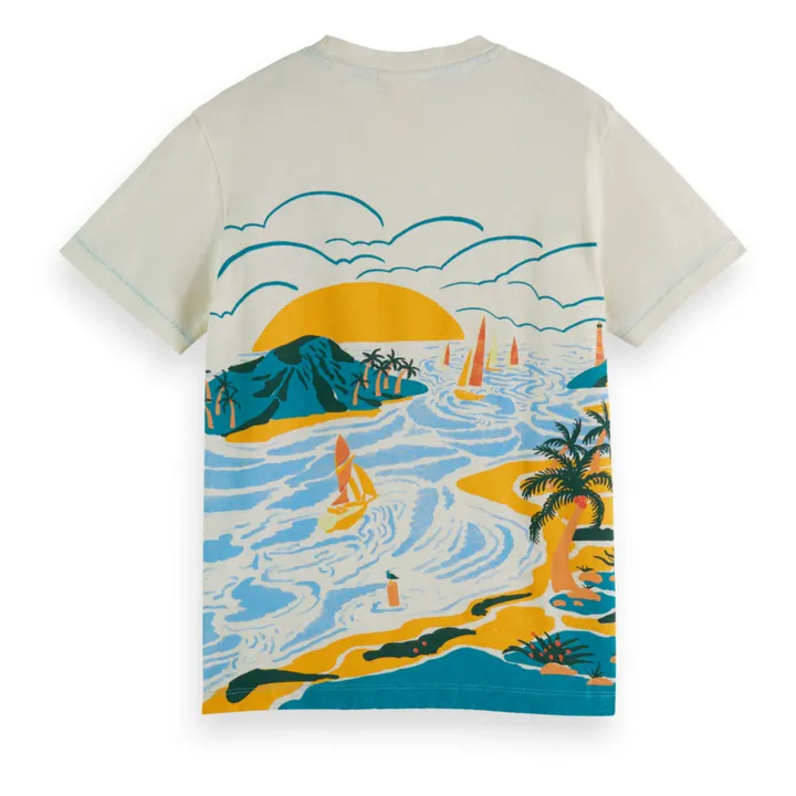 Scotch & Soda T-shirt Paradise | Ecru