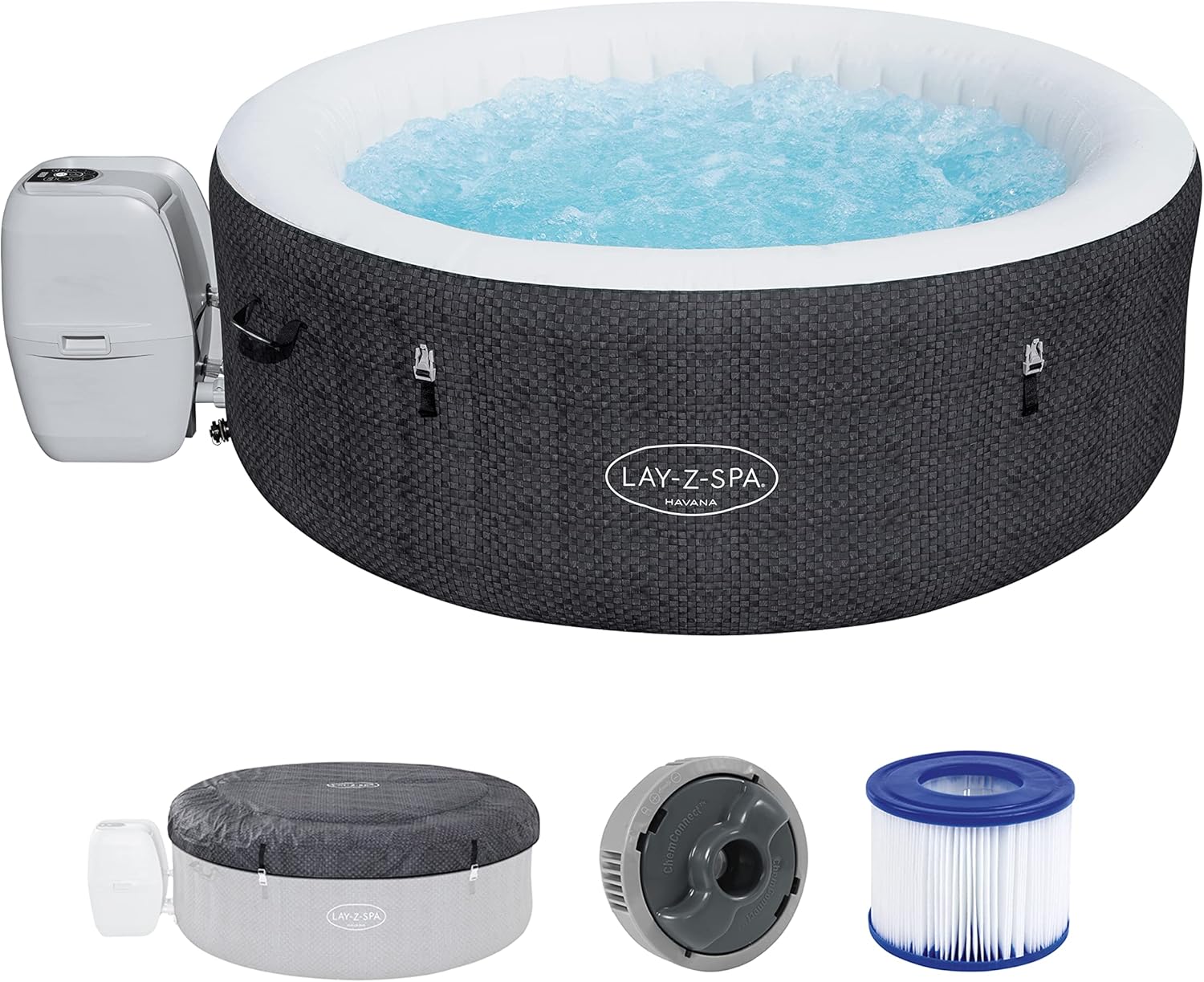 Spa gonflable rond BESTWAY Lay-Z-Spa® Miami Airjet™ 2 - 4 personnes