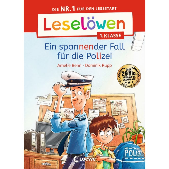Leselöwen 1.Klasse - Ein spannender Fall für die Polizei