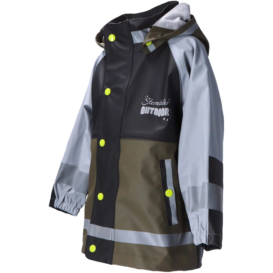Sterntaler Funktions-Regenjacke uni dunkelgrün